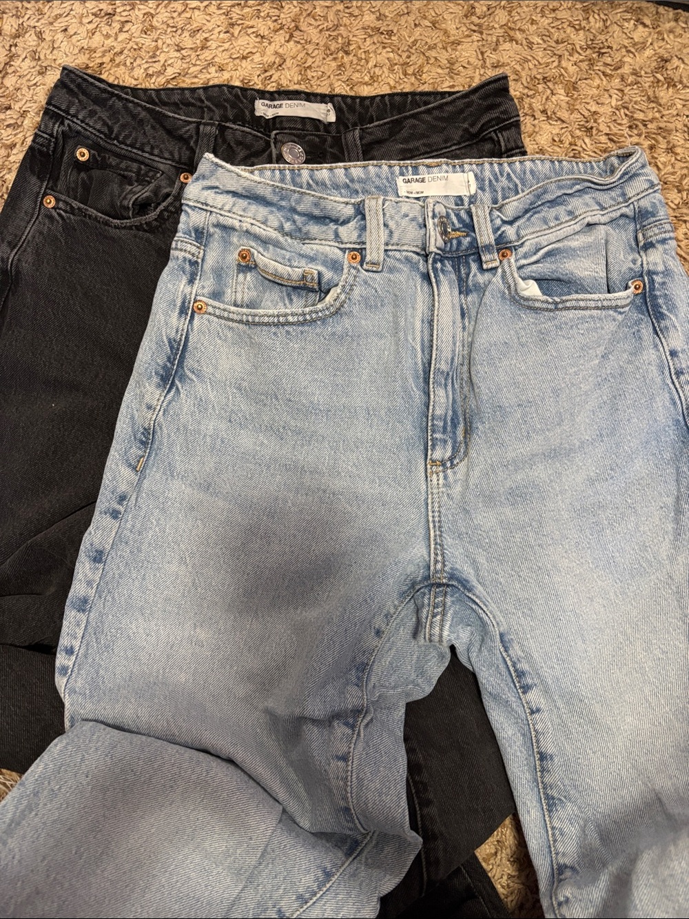 Garage mom jeans X 2